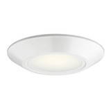 Horizon III 1 Light 6.4 Inch Wide Flush Mount by Kichler - 43873WHLED