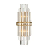 Hayes 2 Light Wall Sconce 20 Inch Tall and 7.5 Inch Wide by Crystorama - HAY-1411