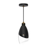 Capri 1 Light Mini Pendant by Alora - PD587105