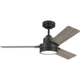 Jovie 3 Blade Ceiling Fan with Light Kit 44 Inch Wide by Generation - 3JVR44D