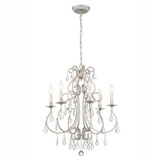 Ashton 6 Light Medium Chandelier by Crystorama - 5016