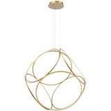 Glenview 420W 6 LED Light Oversized Oversized Pendant by Eurofase - 37104