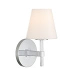 Colton 1 Light Wall Sconce 11.5 Inch Tall and 6 Inch Wide by Crystorama - COL-201