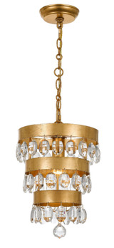 Perla 1 Light Mini Pendant by Crystorama - 6103