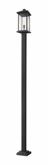 Portland 1 Light Outdoor Post Mount Lantern 9.5 x 25 Inch by Z-Lite - 531PHBXLS2