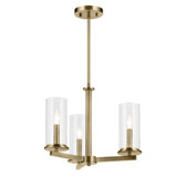 Crosby 3 Light Small Chandelier by Kichler - 43997