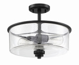 Bolden 2 Light 13 Inch Wide Semi Flush Mount by Craftmade - 50552