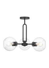 Codyn 3 Light 22 Inch Wide Semi Flush Mount by Visual Comfort Studio - 7755703