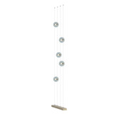 Abacus 15W 5 LED Floor to Ceiling Plug In Pendant by Hubbardton Forge - 289520-standard