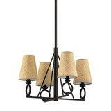 Pendelton 4 Light Medium Chandelier by Hudson Valley - 1724