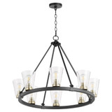 Paxton 8 Light Large Chandelier by Quorum 63-8 - 63-8