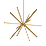 Sirius 48W LED Chandelier 32.75 Inch Tall and 46.13 Inch Wide by Kuzco - CH14348-UNV