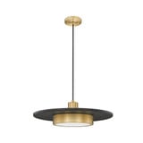 Ludo 30W 1 LED Pendant 6.5 Inch Tall and 20 Inch Wide by Z Lite - 829P20