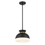 Gidget 1 Light Pendant 8.5 Inch Tall and 10.25 Inch Wide by Crystorama - GID-4005