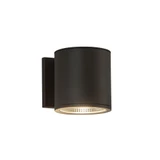 Nordic 15W LED Outdoor Wall Mount 5 Inch Tall and 5 Inch Wide by Kuzco - EW265105