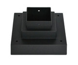 Accessory Outdoor Square Pier Mount 6.75 Inch W by 3.5 Inch H by Z-Lite - SQPM