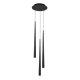 Cascade 3 LED Light Mini Round Chandelier by Modern Forms PD-41803R - PD-41803R