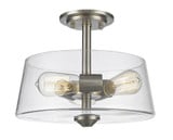 Annora 3 Light 13.75 Inch Wide Semi Flush Mount by Z-Lite - 428SF3