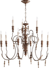 Salento 9 Light Large 2 Tier Chandelier by Quorum - 6006-9