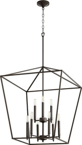 Gabriel 9 Light Large 2 Tier Pendant by Quorum - 604-9