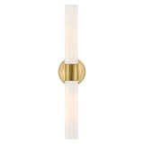 Shea 24W 2 LED Bath Vanity 24 Inch Tall and 5.25 Inch Wide by Lark - 85402-CO