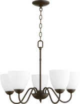  5 Light Medium Chandelier by Quorum - 6041-5
