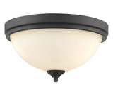 Bordeaux 3 Light 15 Inch Wide Flush Mount by Z-Lite - 435F3-B