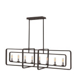 Quentin 8 Light Oversized Foyer Linear Chandelier by Hinkley - 4818