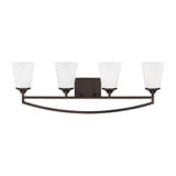 Hanford 4 Light Vanity Light by Generation - 4424504