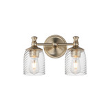 Swirl 2 Light Wall Sconce by Maxim - 21352CR