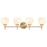 Hannah 4 Light Bath Vanity 8 Inch Tall and 32 Inch Wide by Savoy House - L8-9621-4