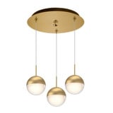 Pluto 26W LED Pendant 6 Inch Tall and 12 Inch Wide by Kuzco - MP402801-03