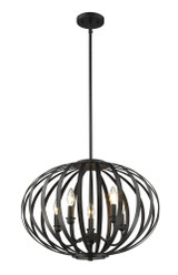 Moundou 5 Light Pendant 20 Inches Wide by 16.75 Inches High by Z-Lite - 438-20B