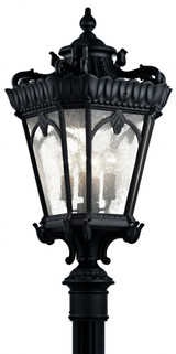 Tournai 4 light Post 37.5 inches tall by 17 inches wide by Kichler - 9565