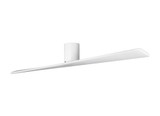 Plank Smart 72 Hugger 2 Blade Ceiling Fan 62 Inch Wide by Generation - 2PLSMH72