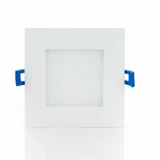 Midway 12W 1 LED 4 Inch Slim Square Downlight (Set of 4) by Eurofase  - 45375-4