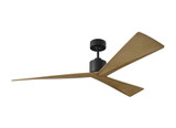 Adler 60 3 Blade Ceiling Fan 12.5 Inch Tall and 60 Inch Wide by Generation - 3ADR60