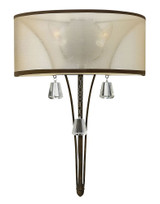 2 Light Wall Sconce 20.5 Inch Tall by Fredrick Ramond - FR45602