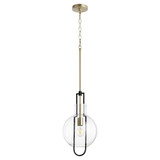 1 Light Small Pendant 18.75 Inch Tall by Quorum - 89-10-6965