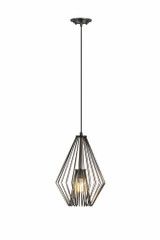Quintus 1 Light Mini Pendant 18.5 x 12.25 Inches by Z Lite - 442MPBP