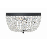 Nola 3 Light 14.25 Inch Wide Flush Mount by Crystorama - NOL-314