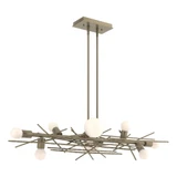 Brindille 8 Light Oversized Linear Pendant by Hubbardton Forge - 131087