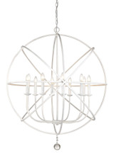 Tull 10 Light Chandelier 36 Inch Wide by 41.63 Inch High by Z-Lite - 458-36