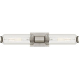 Hawes 2 Light Bath Vanity 4.5 Inch Tall and 23.5 Inch Wide by Quoizel - HWS8524