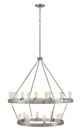Everett 20 Light Oversized Multi Tier Chandelier by Hinkley - 4399