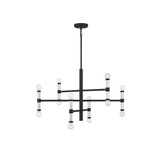 Kingsburg 12 Light Chandelier 19 Inch Tall and 32 Inch Wide by Savoy House - L1-6731-12