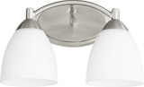 Barkley 2 Light Vanity Light by Quorum - 5069-2