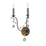 Formosa 2 Light Candle Style Wall Sconce by Maxim - 20482