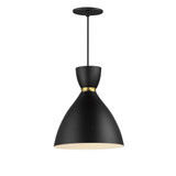 Carillon 1 Light Small Pendant 11.75 Inch Tall by Maxim - 11302