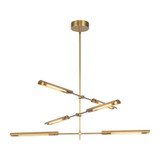 Astrid 26W LED Pendant 17.313 Inch Tall and 41.63 Inch Wide by Alora - MP316406-UNV
